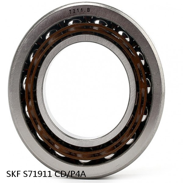 S71911 CD/P4A SKF High Speed Angular Contact Ball Bearings