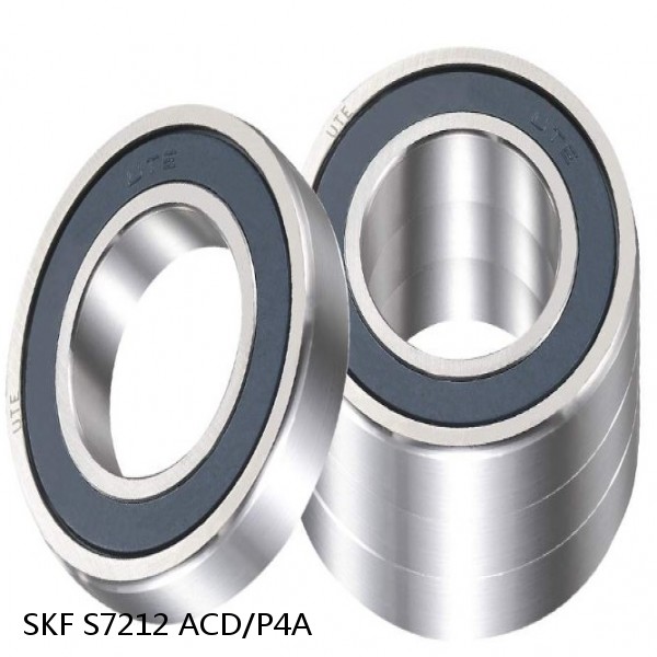 S7212 ACD/P4A SKF High Speed Angular Contact Ball Bearings
