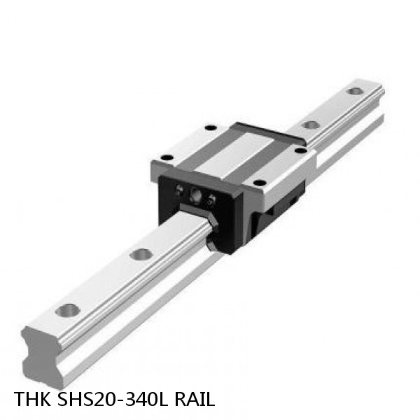 SHS20-340L RAIL THK Linear Bearing,Linear Motion Guides,Global Standard Caged Ball LM Guide (SHS),Standard Rail (SHS)