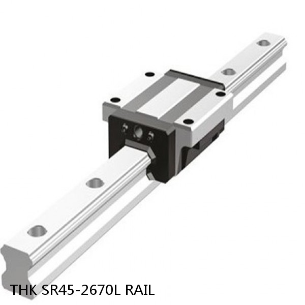 SR45-2670L RAIL THK Linear Bearing,Linear Motion Guides,Radial Type LM Guide (SR),Radial Rail (SR)
