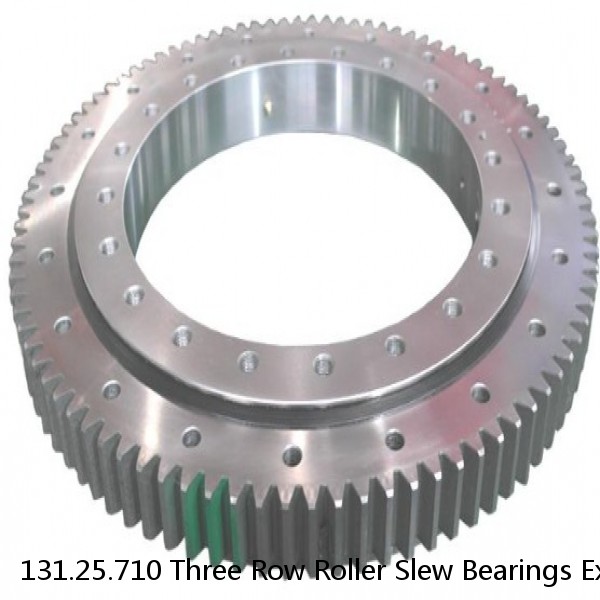 131.25.710 Three Row Roller Slew Bearings External Gear