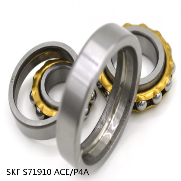 S71910 ACE/P4A SKF High Speed Angular Contact Ball Bearings