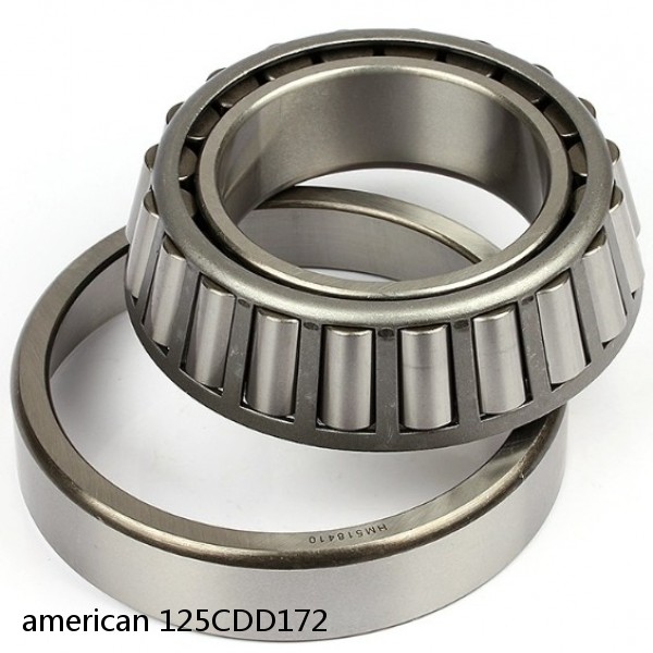 american 125CDD172 SINGLE ROW CYLINDRICAL ROLLER BEARING