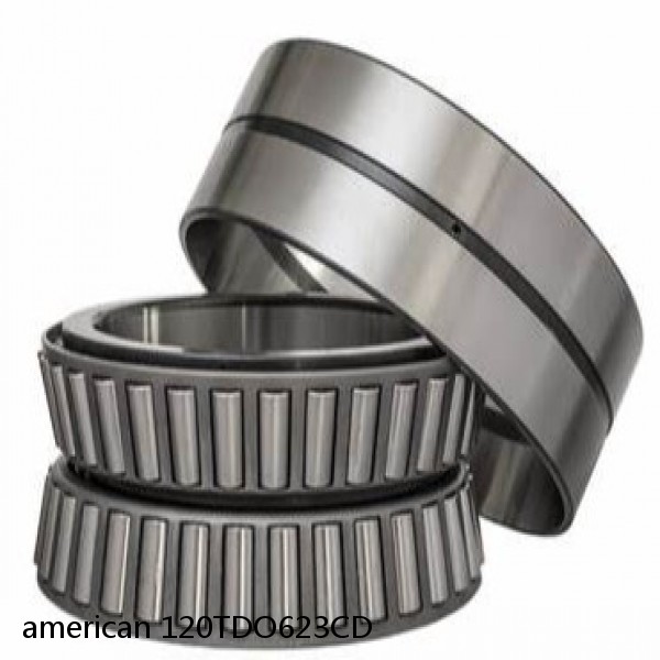 american 120TDO623CD DOUBLE ROW TAPERED ROLLER TDO BEARING
