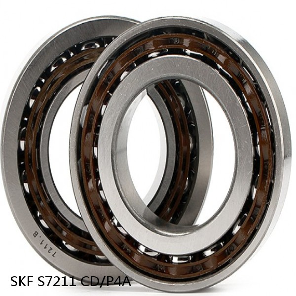 S7211 CD/P4A SKF High Speed Angular Contact Ball Bearings #1 image