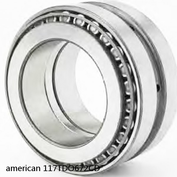 american 117TDO672CD DOUBLE ROW TAPERED ROLLER TDO BEARING #1 image