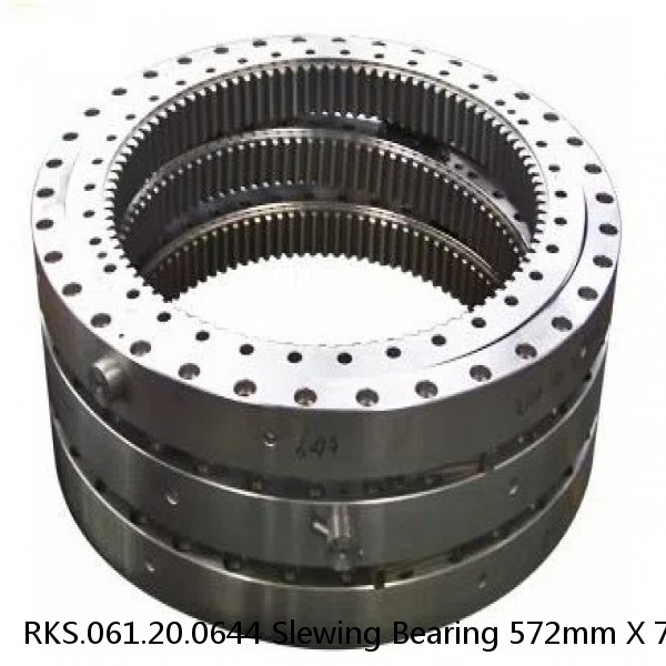 RKS.061.20.0644 Slewing Bearing 572mm X 742.8mm X 56mm #1 image
